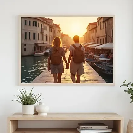 Foto su Tela con Cornice