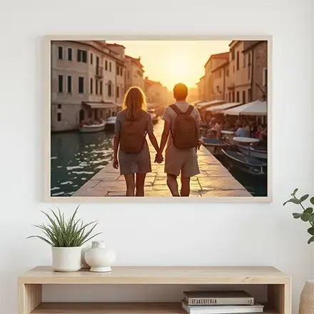 Foto su Tela con Cornice