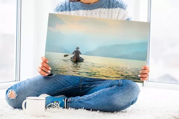 Stampa Foto su Tela personalizzata Foto su Tela con Telaio Gallery - esempio ambientazione 1