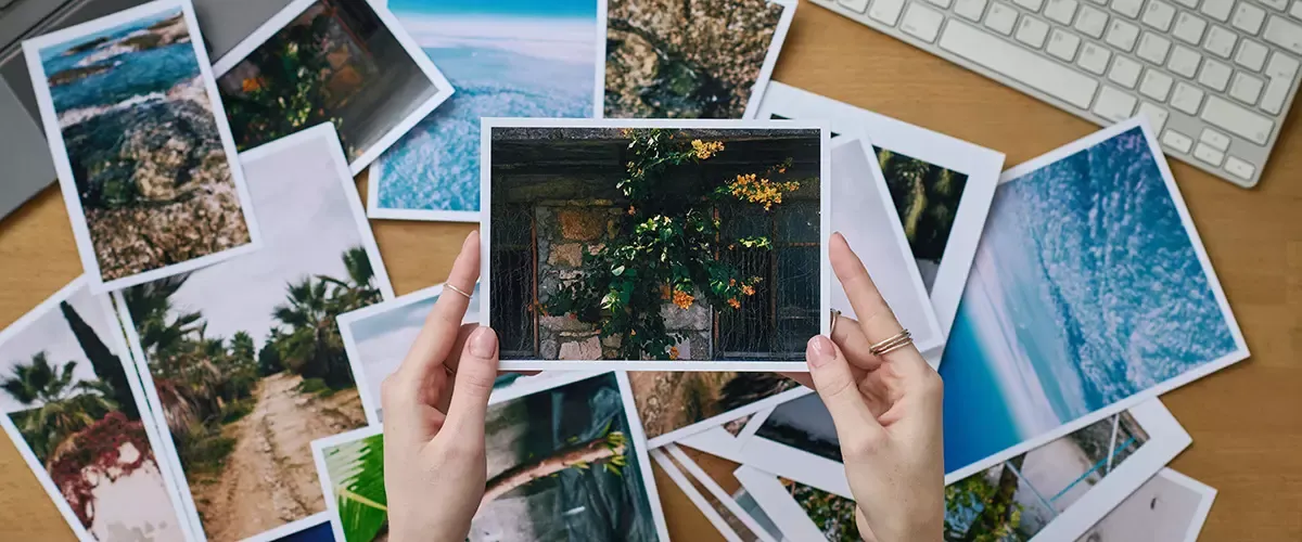 Stampa foto con bordo - Scegli il colore che preferisci Stampa foto con bordo colorato personalizzabile