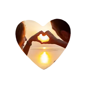 Stampa il tuo cuscino cuore con foto Cuscino cuore con foto