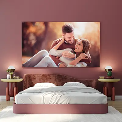 Stampa la tua foto su Tela con Telaio per la camera da letto Stampa Foto su Tela per camera letto