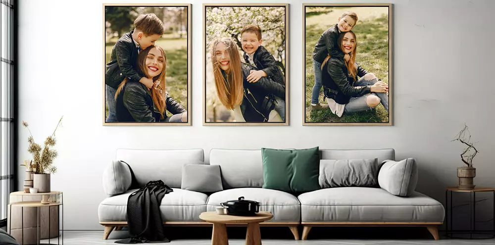 Stampa su tela con cornice